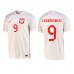 Tanie Strój piłkarski Polska Robert Lewandowski #9 Koszulka Podstawowej MŚ 2022 Krótkie Rękawy